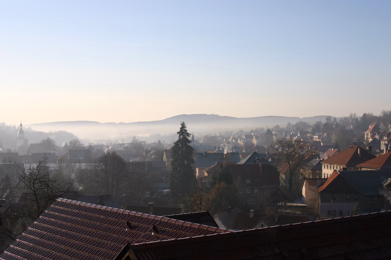 Stadtansicht von Steinbach-Hallenberg