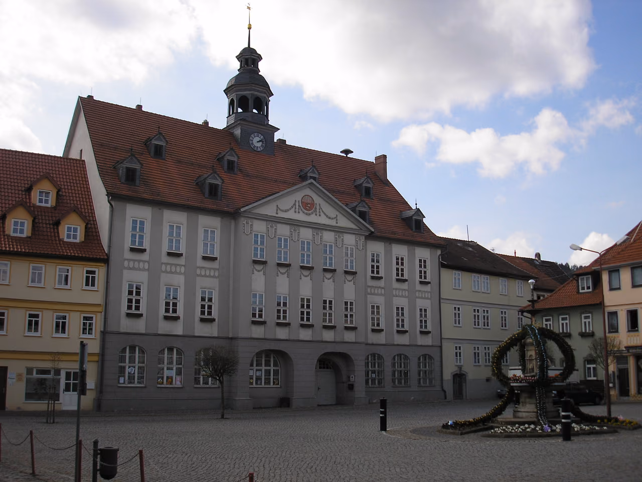Stadtansicht von Themar