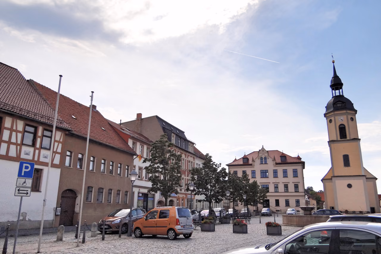 Stadtansicht von Triptis