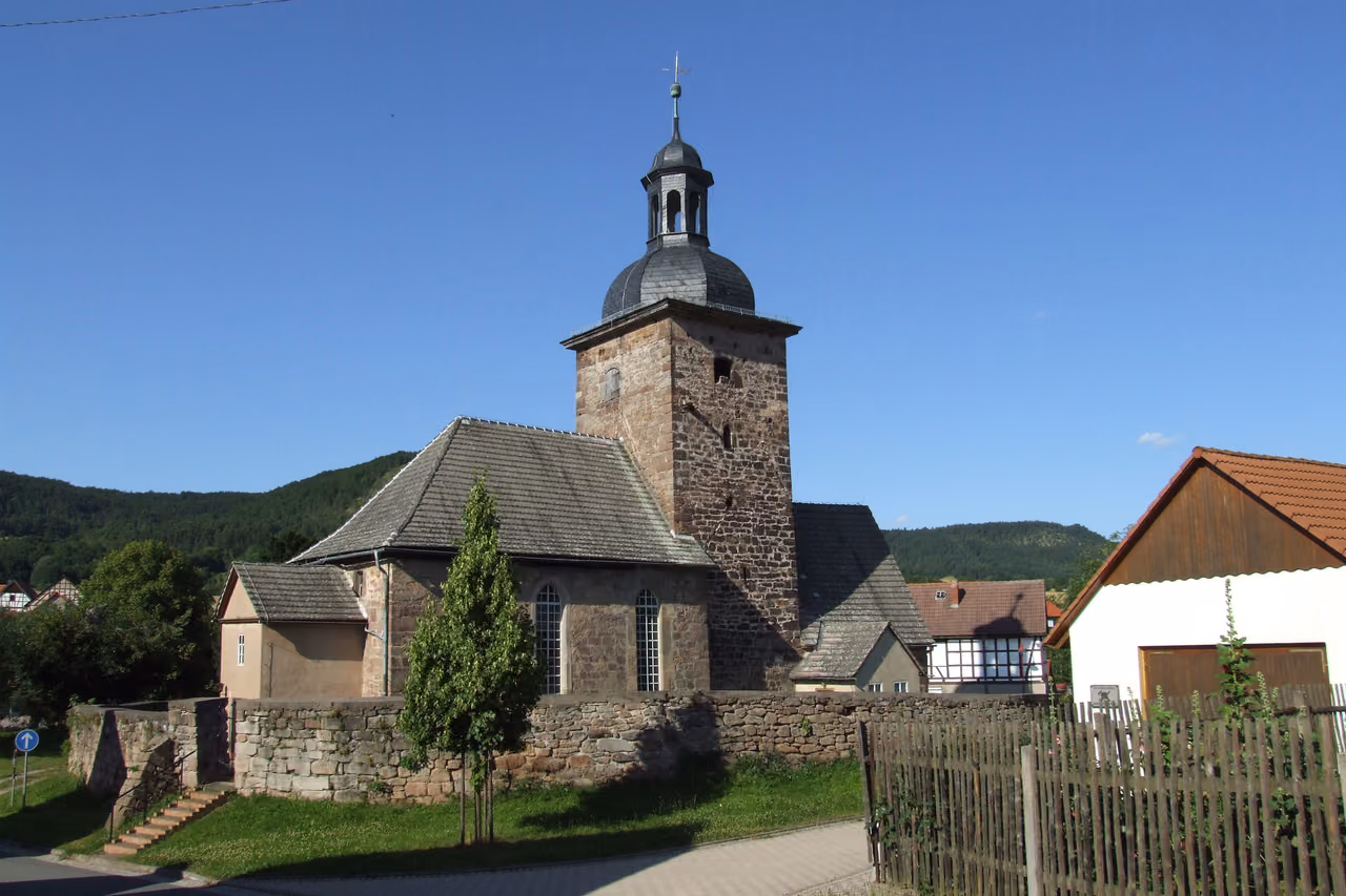 Stadtansicht von Uhlstädt-Kirchhasel