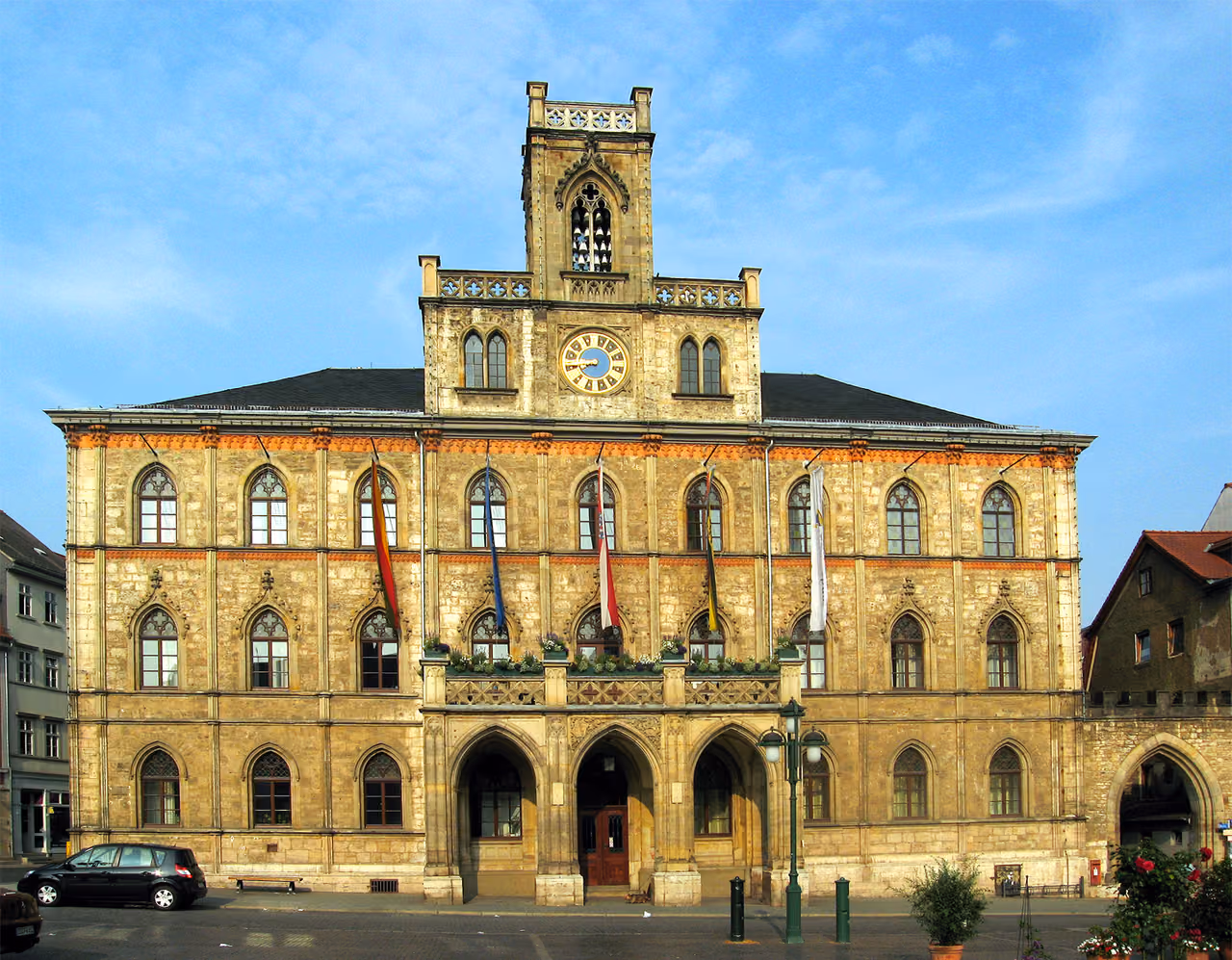 Stadtansicht von Weimar