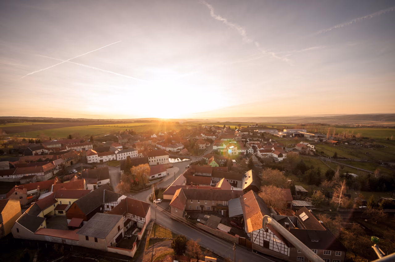Stadtansicht von Weira