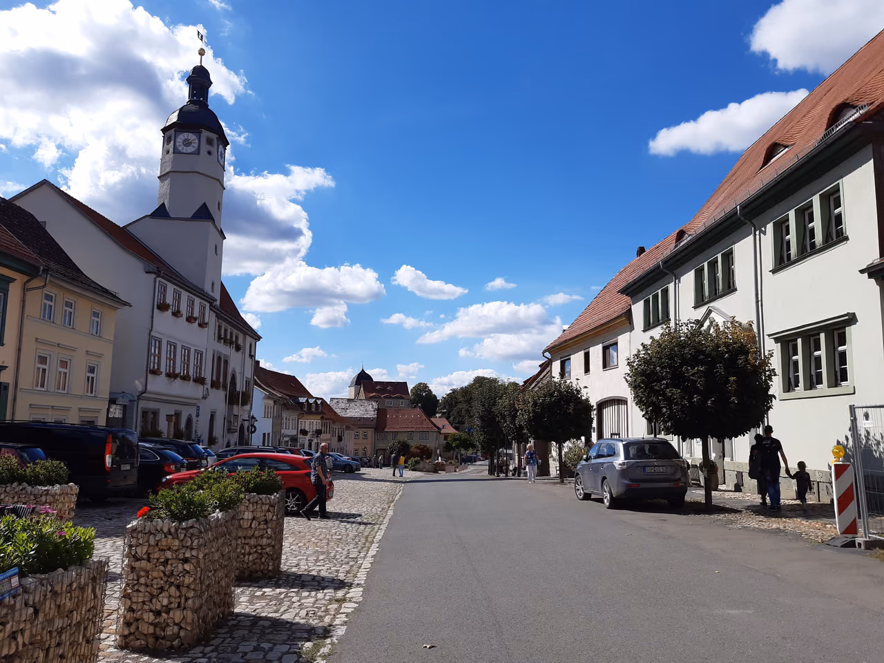 Stadtansicht von Weißensee